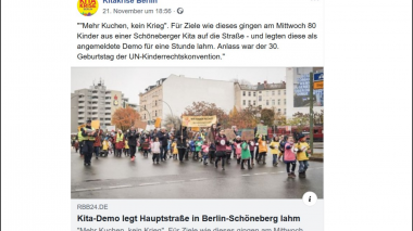 Bild Kinderdemo